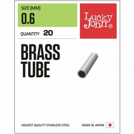 Трубочки обжимные Lucky John Brass Tube